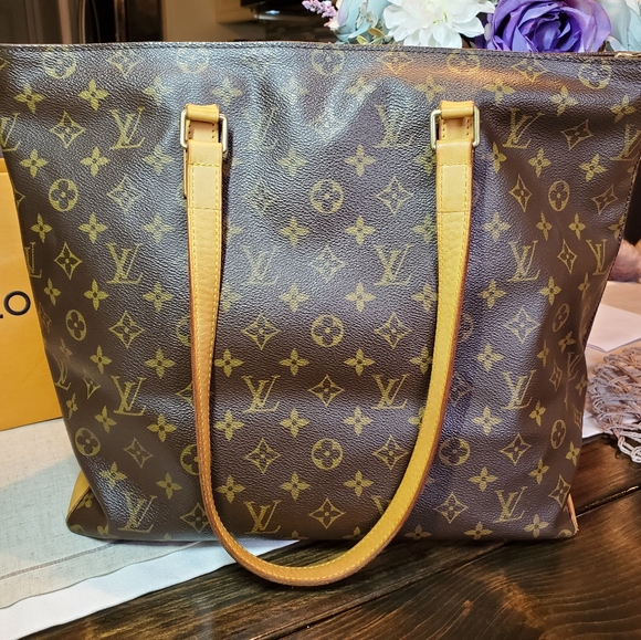 Sold💜Authentic Louis Vuitton Cabas Mezzo Monogram - Picture 2 of 8